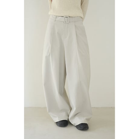belt wide slacks　/2color  un1780