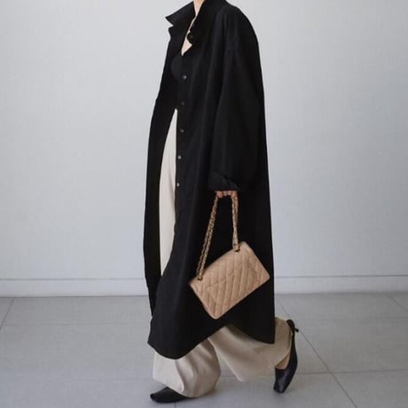 long shirt one piece　un1110