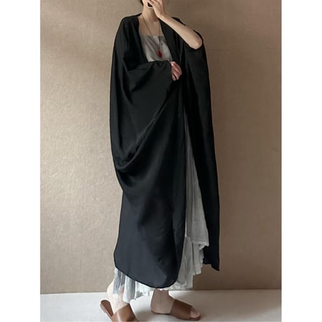 flow cape coat　/4color  un1785