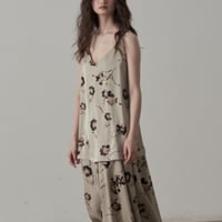 floral camisole top　un1847