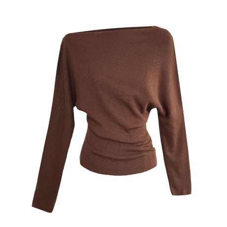 one shoulder knit /6color　un1691