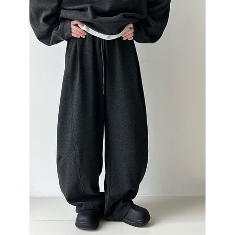 sweatshirt & curve pants Two-Piece Set　/2color　un1684