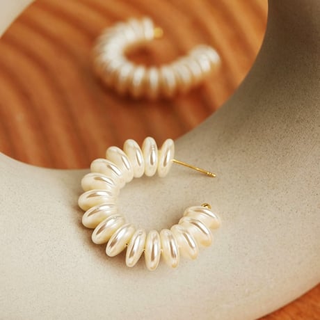 pearl hoop pierce　un1247