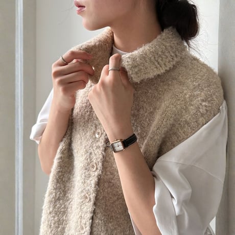 knit vest /4color　un1683