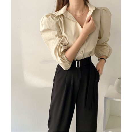 puff sleeve blouse　un1754