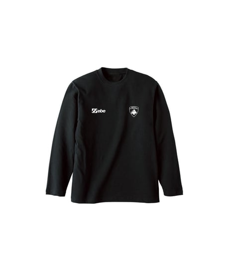 EBE-076 / uniform l/s tee / BLACK