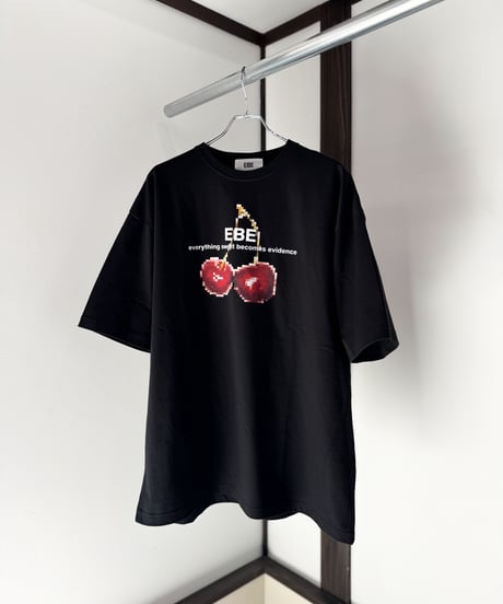 EBE-061-BLK / cherry big tee