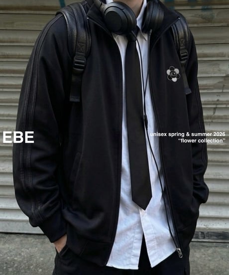flower logo track top (unisex)