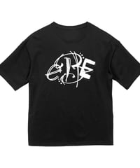EBE-062-BLK / drawing logo big tee