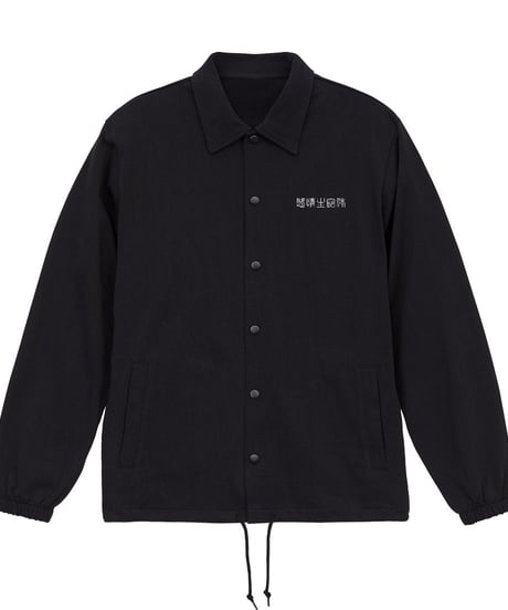 EBE-048-BLK / Flower coach jacket