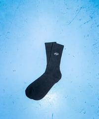EBE-079 / sports logo sox / BLACK