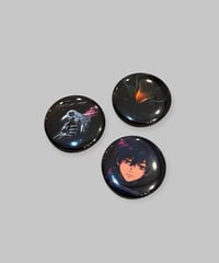 EBE badge set / 3個セット