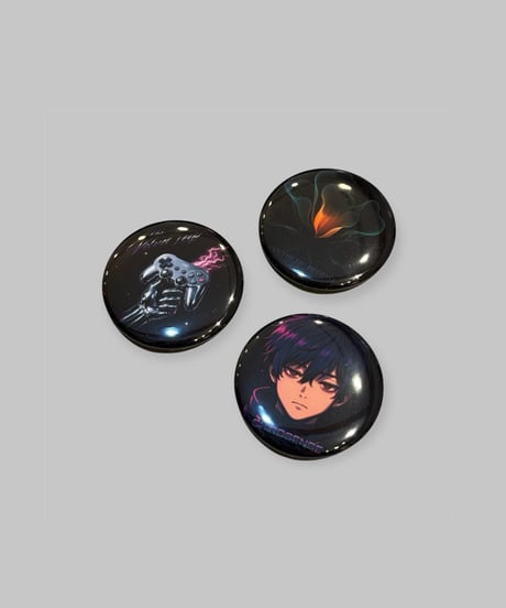 EBE badge set / 3個セット