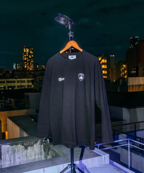 EBE-076 / uniform l/s tee / BLACK