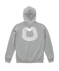 EBE-049-GRY / Blur Bear hoodie