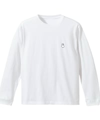 EBE-051-WHT / Blur Bear L/S tee