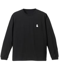 EBE-051-BLK / Blur Bear L/S tee