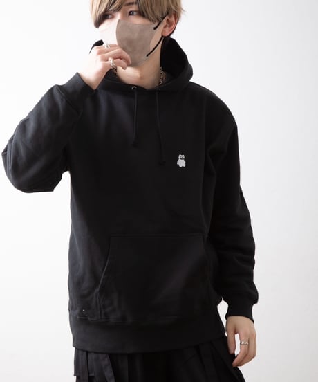 EBE-049-BGE / Blur Bear hoodie
