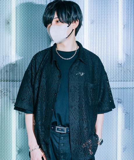 EBE-030 / Crochet shirt