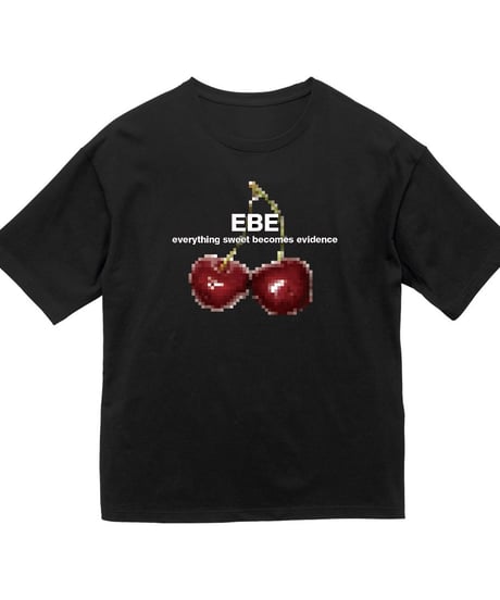 EBE-061-BLK / cherry big tee
