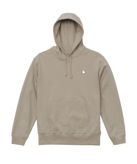 EBE-049-BGE / Blur Bear hoodie