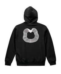 EBE-049-BLK / Blur Bear hoodie