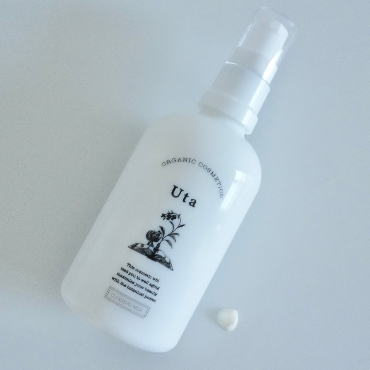 クレンジング・メイク落とし uta CLEANSING MILK（クレンジング兼洗顔料） | Uta