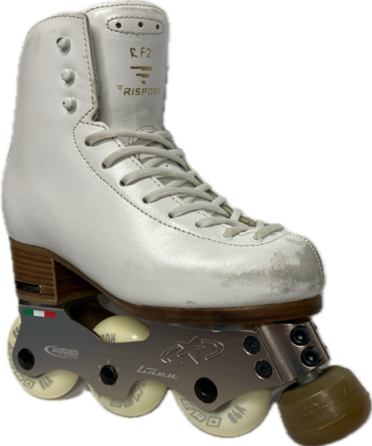 掘り出し物プライス】インラインフィギュアスケートセット品 RF2C白