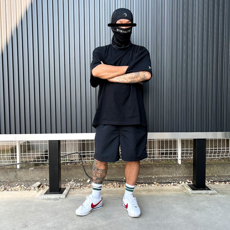 リフレクター手裏剣ロゴ 8.2オンス オーガニックコットン Tシャツ