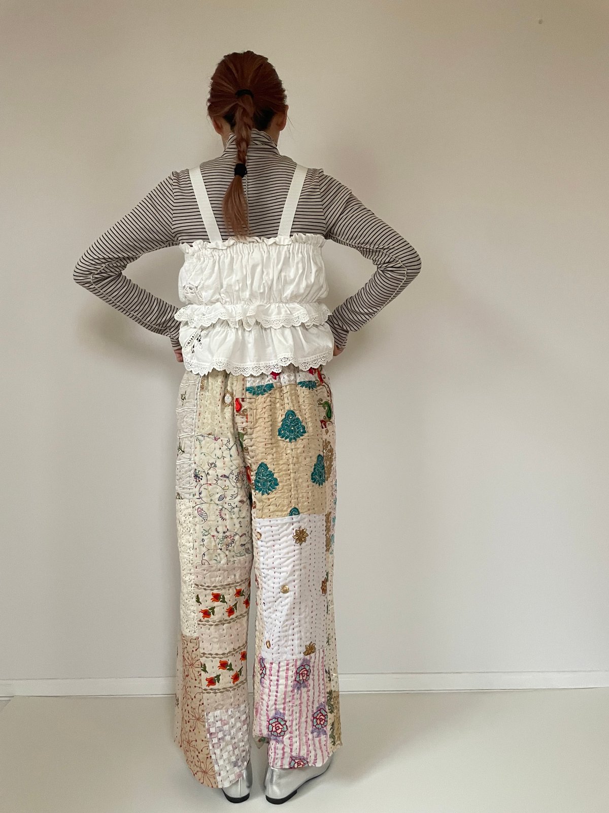 yuruly＊パッチワークリメイクパンツ yuruly＊パッチワークリメイクパンツ 14パッチワークパンツ | YuRuly