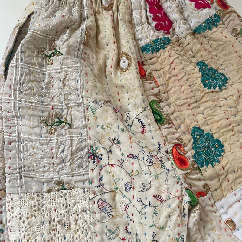 yuruly＊パッチワークリメイクパンツ 14パッチワークパンツ | YuRuly