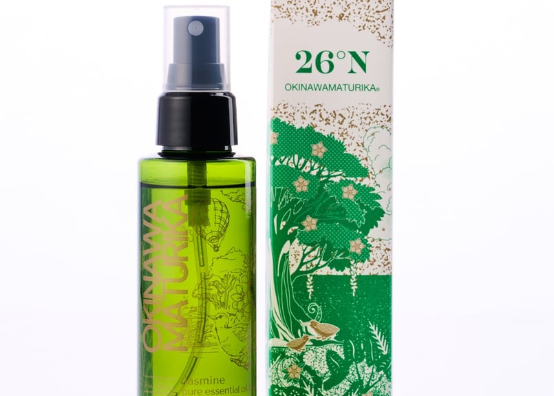 紙袋付き】OKINAWAMATURIKA®︎ルームスプレー(100ml) | 26°N/OK 紙袋付き】OKINAWAMATURIKA®︎ルームスプレー(100ml) | 26°N/OK