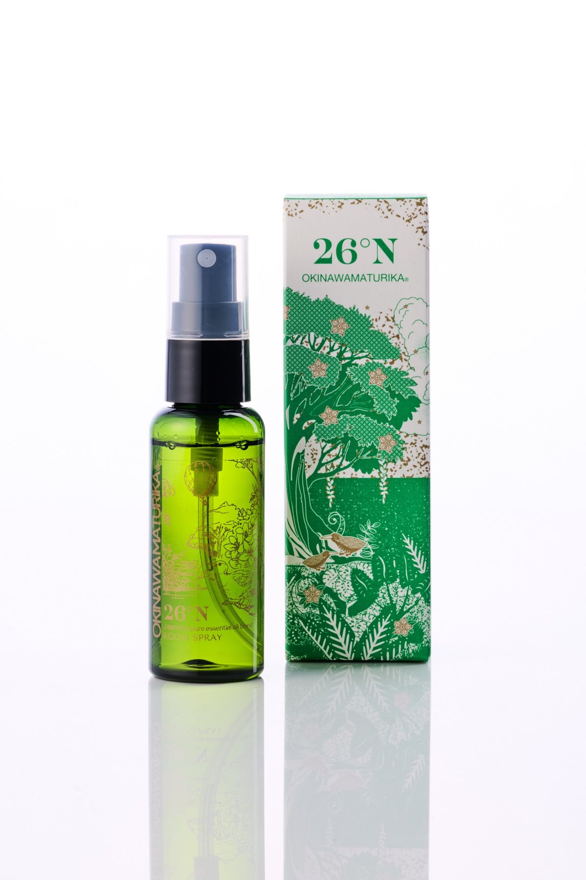 KAWAKAWA　ルームスプレー、セレニティー、ティーツリー新品 特別デザイン】OKINAWAMATURIKA®︎ルームスプレー（50ml） | 26°N/O