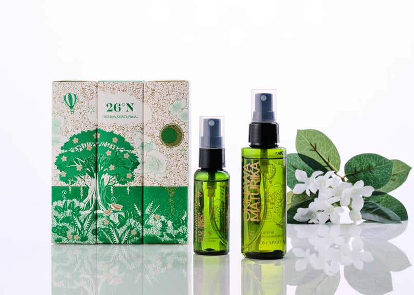 紙袋付き】OKINAWAMATURIKA®︎ルームスプレー（100ml） | 26°N/OK