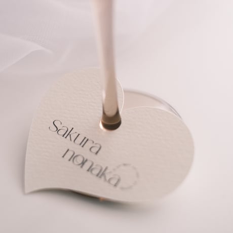 Name card -heart-