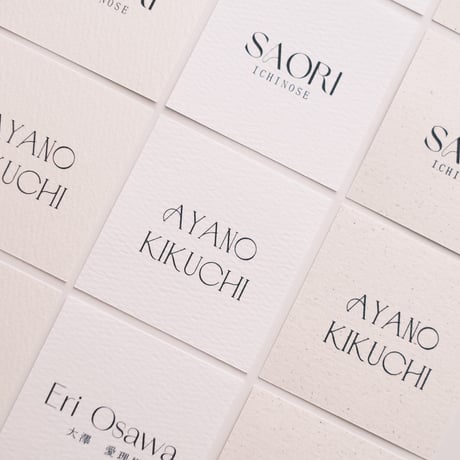 Name card -square-
