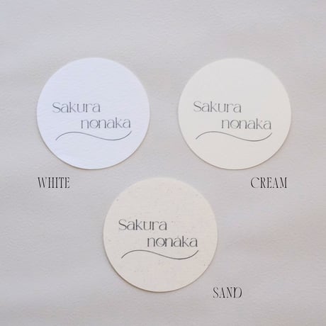 Name card -circle-