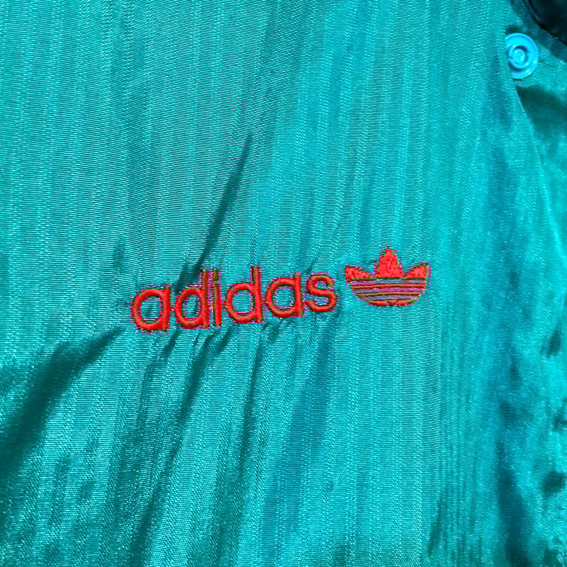 USED【 adidas 】90sナイロンジャケット（デサント製）／MENS：M
