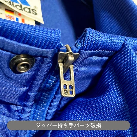 USED【 adidas 】90sナイロンジャケット／MENS：L（送料込）［BSF-O］