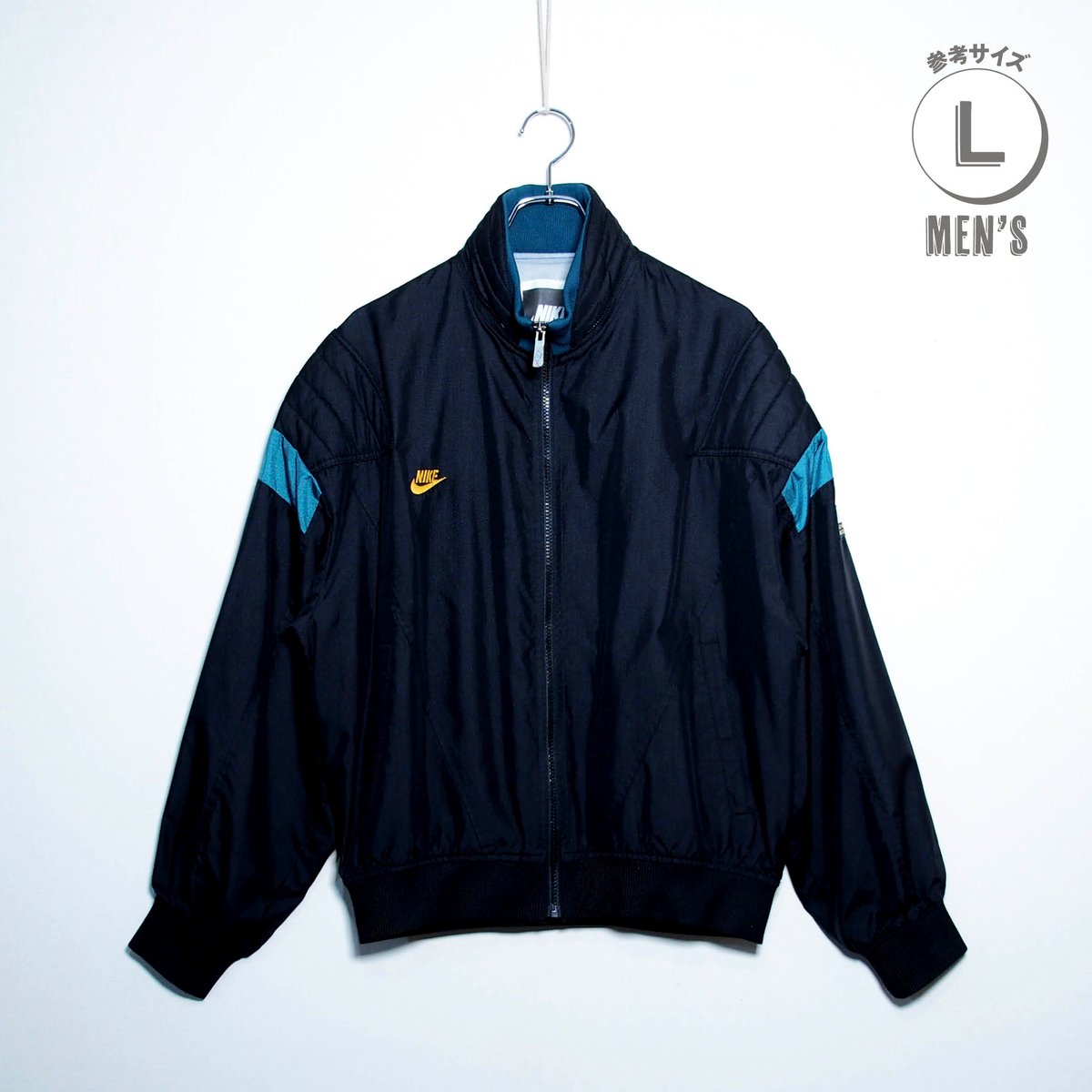 【希少】NIKE 90s ナイロンジャケット L 入手困難 NIKE(ナイキ) / ナイロンジャケット/90s/銀タグ/L/ナイロン