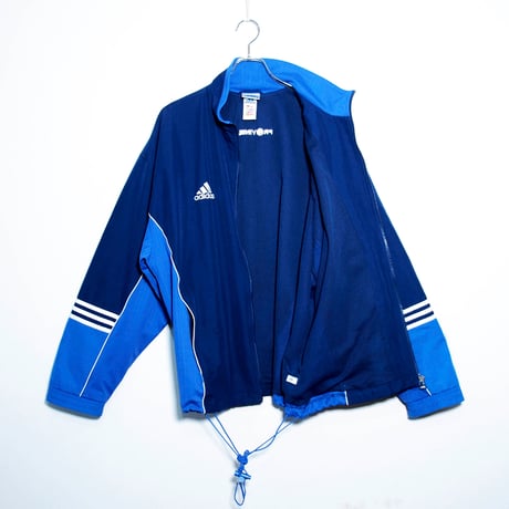 USED【 adidas 】90sポリエステルジャケット／MENS：XL（送料込）［BSF-O］