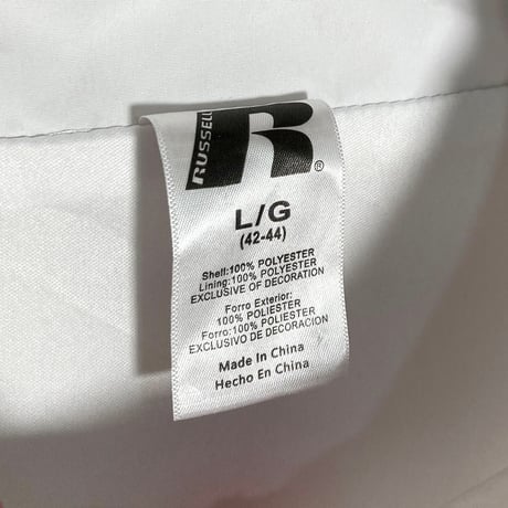 USED【 RUSSELL 】ハーフジップジャケット／MENS：L（送料込）［BSF-O］
