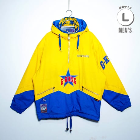 USED【 GOLDWIN 】90sジップパーカージャケット／MENS：L（送料込）［BSF-O］