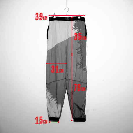 USED【 TOYOTA 】80〜90sナイロンパンツ／MENS：XL（送料込）［BSF-B］