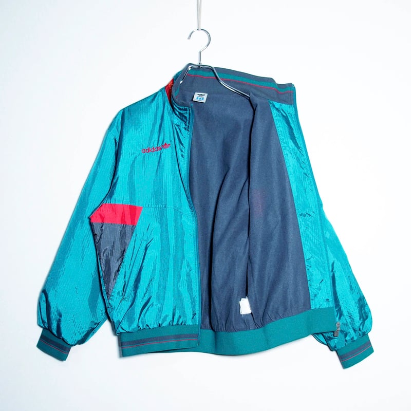 USED【 adidas 】90sナイロンジャケット（デサント製）／MENS：M