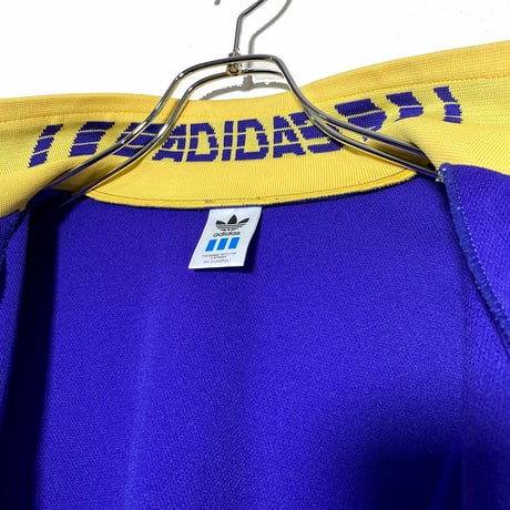 USED【 adidas 】90sトラックジャケット（デサント製）／LADIES：M〜L（送料込）［BSF-O］