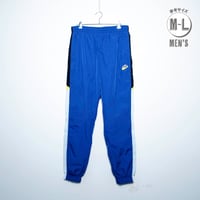 USED【 NIKE 】ナイロンパンツ／MENS：M〜L（送料込）［BSF-B］