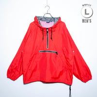 USED【 GAP 】ナイロンアノラックパーカー（収納袋付）／MENS：L（送料込）［BSF-O］