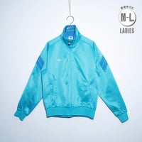 USED【 adidas 】90sトラックジャケット（デサント製）／LADIES：M〜L（送料込）［BSF-O］