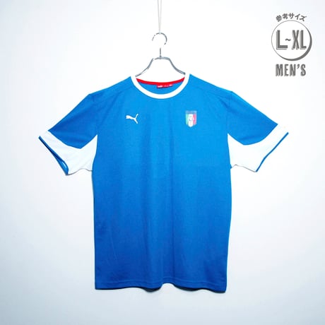USED【 PUMA 】ポリエステルTシャツ／MENS：L〜XL（送料込）［BSF-T-PT］